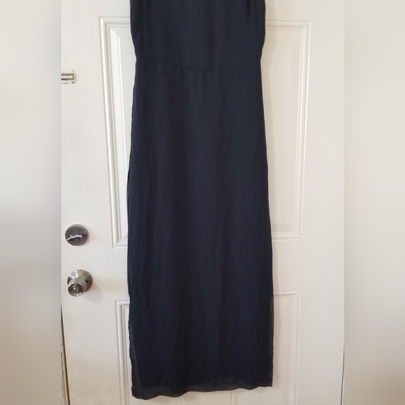 COS Navy Blue Sleeveless Maxi Dress - Picture 3 of 15